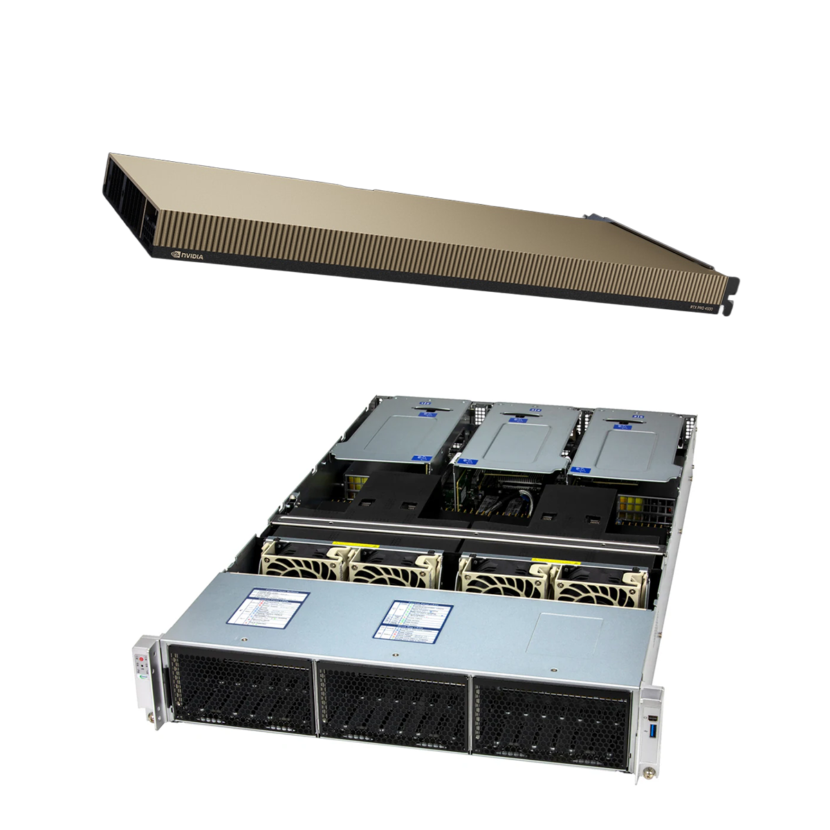 小規模AI推論向け_RTX PRO 4500BSE